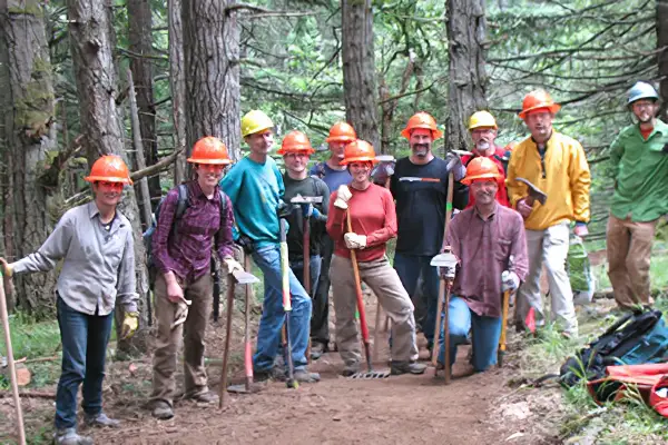 Greenbelt Land Trust trail building